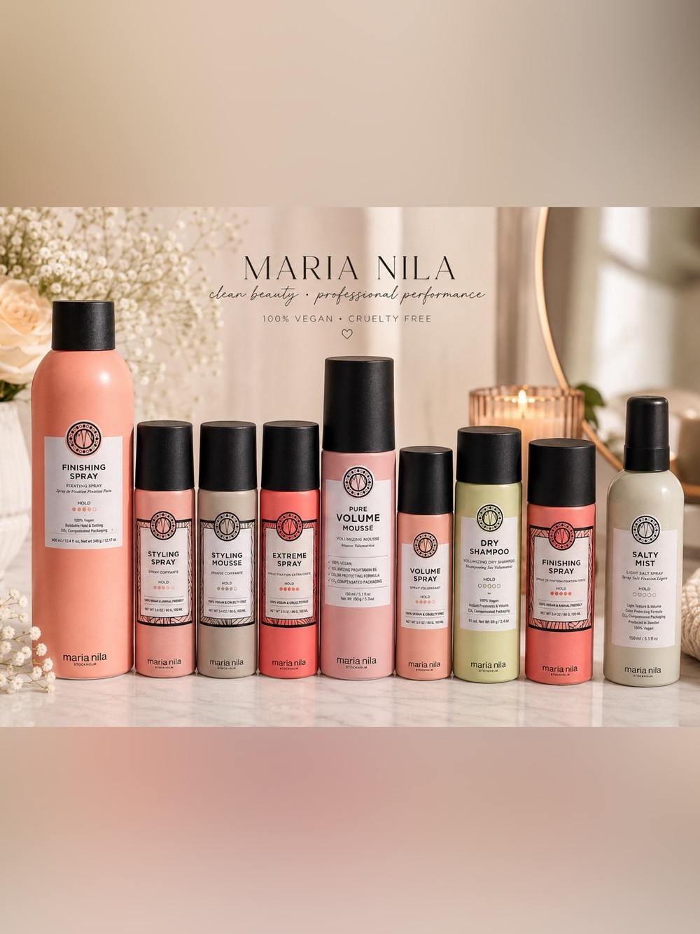 Maria Nila Hair Styling Bundle